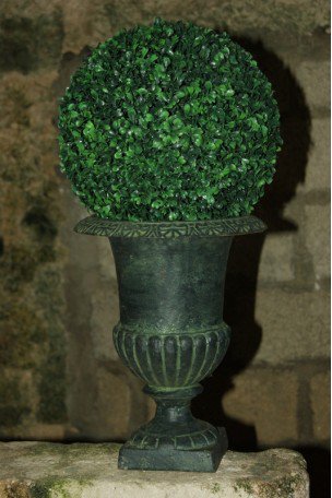 Vase Médicis en fonte Bronze-Bleu