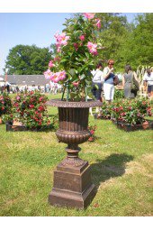 Vase Médicis en fonte Bronze-Marron